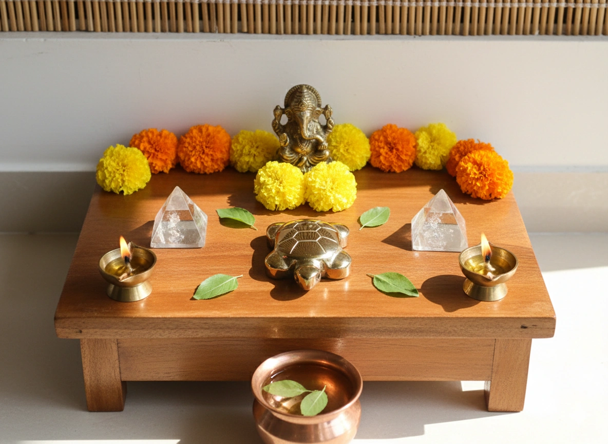 Brass Vastu Turtle Idol